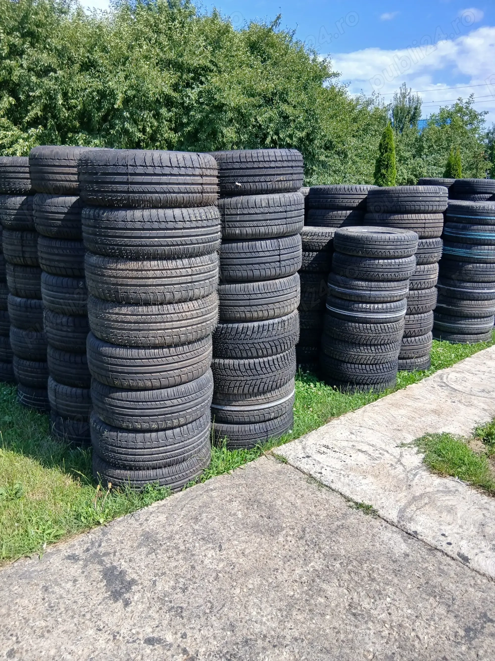 Vând anvelope second hand la angro cel mai mic preț 60 RON bucata