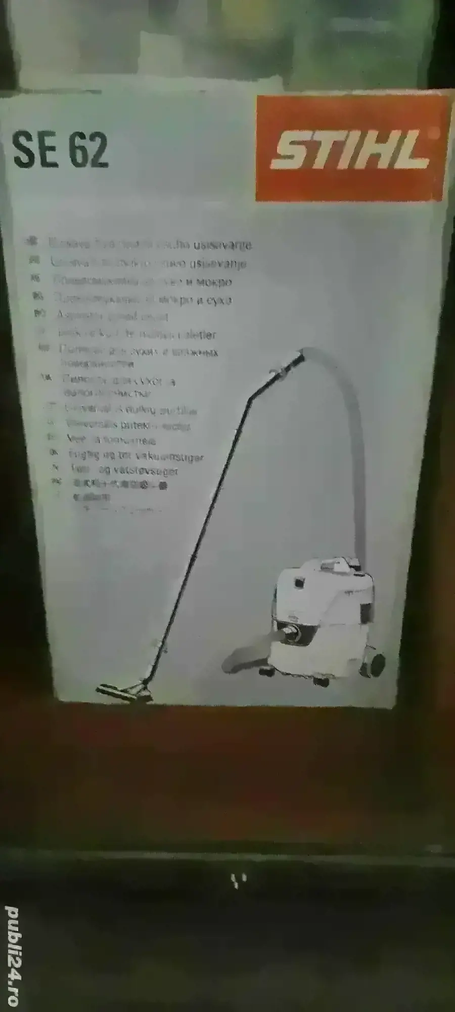 Vand aspirator profesional STIHL umed-uscat