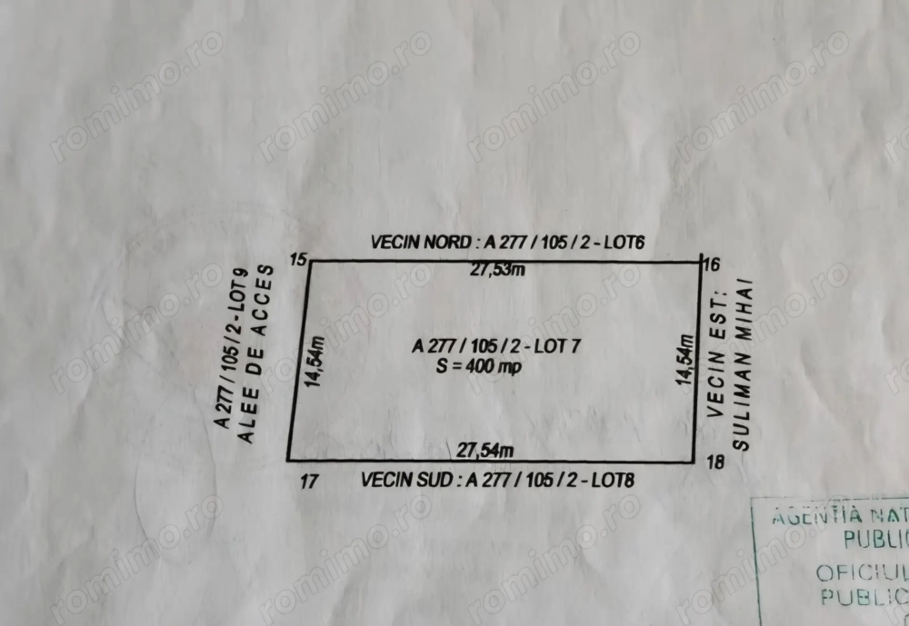 De vânzare teren extravilan intravilan
