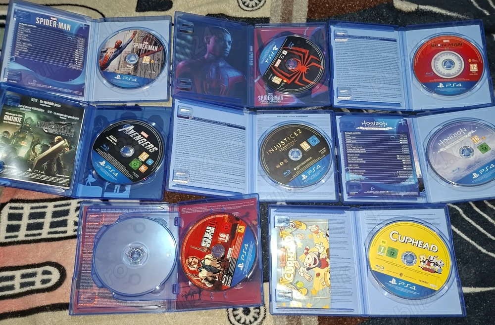 Vând jocuri pentru PS4