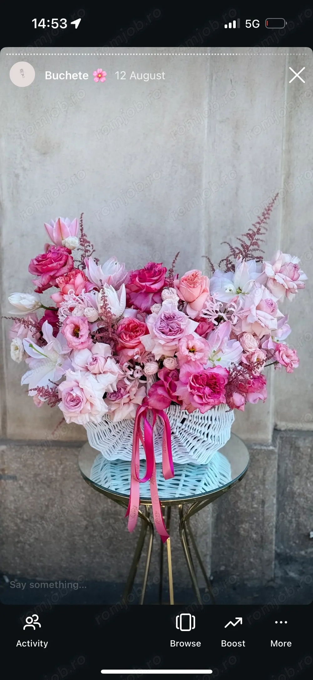 Florist cu experiență Timișoara 