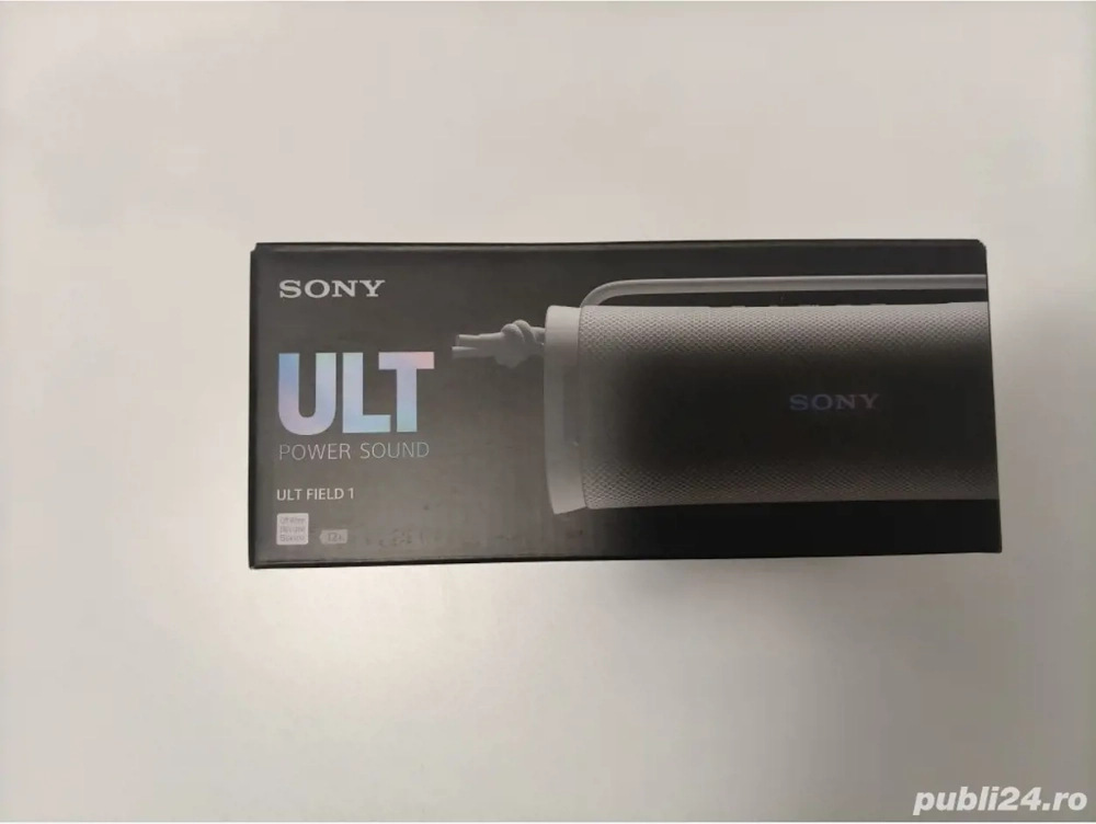 Boxa portabila SONY ULT FIELD 1 SRS-ULT10H, Bluetooth, IP67, White
