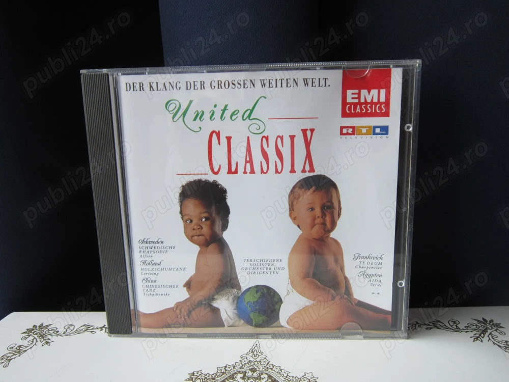 cadou rar cd United ClassiX - Sunetul intregii lumi EMI Olanda 1993