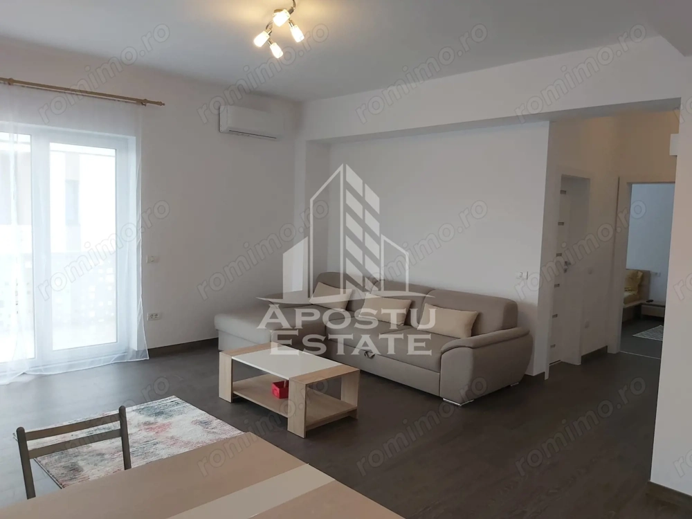 Apartament 2 camere, decomandat, centrala proprie, zona Giroc
