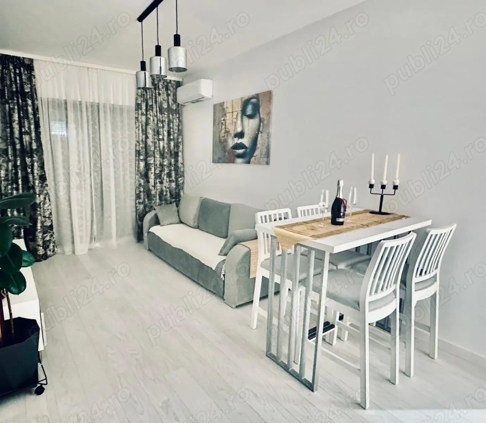  Închiriere 3 camere, 2 bai, et.9, vedere spre Lacul Fundeni, bloc 2025, parcare subterana inclusă