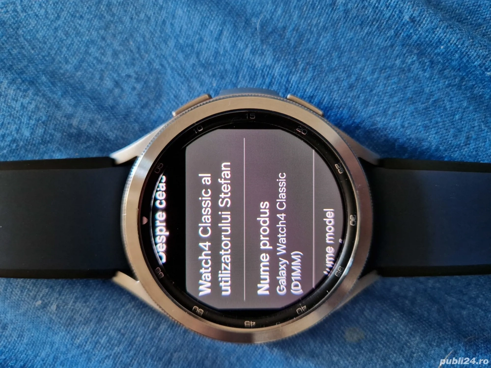  Vand smartwatch samsung galaxy 4 classic