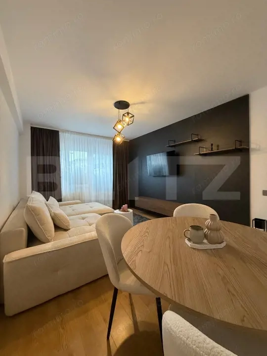 Apartament 1 camera, 37 mp, iintermediar, garaj, zona Terra