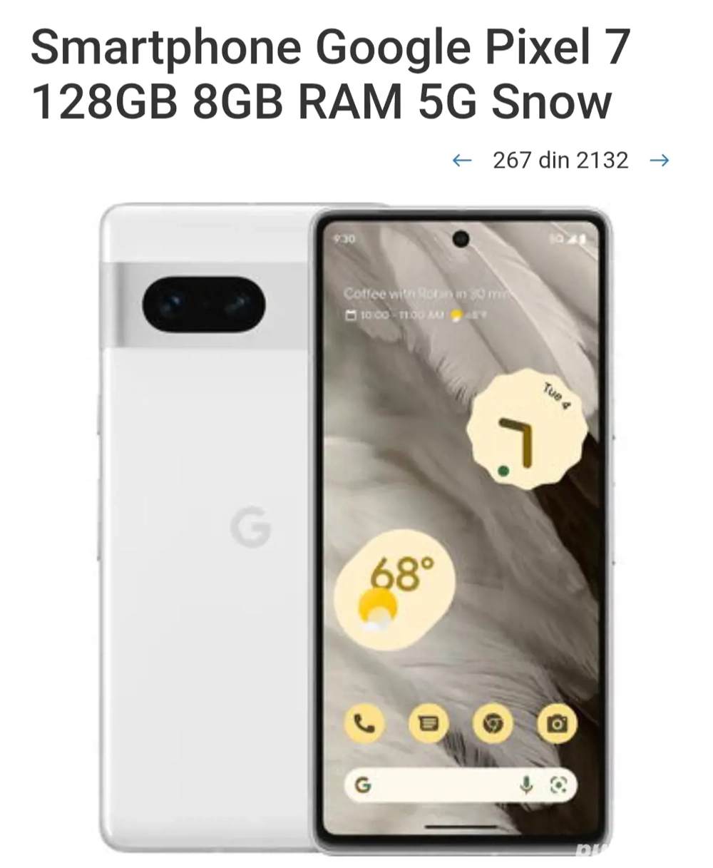 Telefon Google pixel 7 