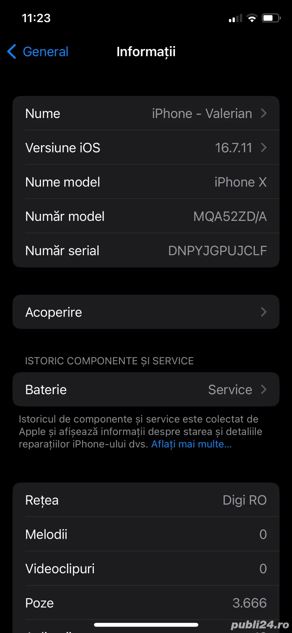 Vand iphone xs