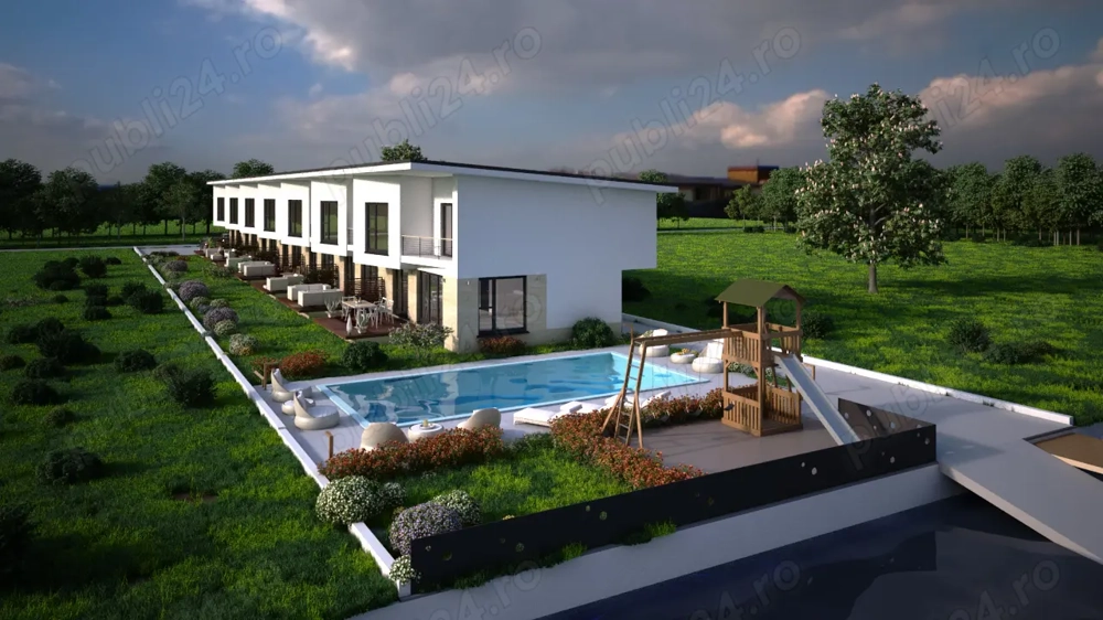 OPORTUNITATE Unica - SNAGOV - Gruiu , proiect ZEN Residence Lot 500mp - 6 E mp