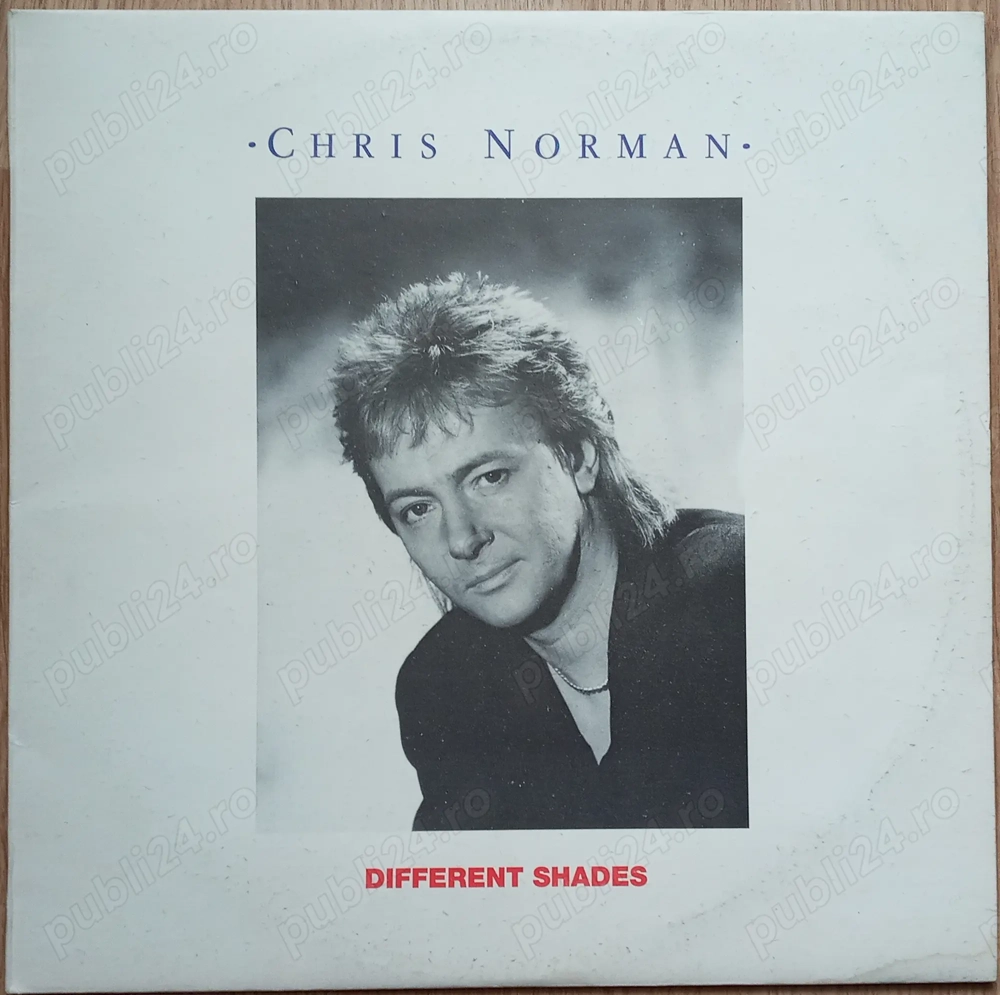 disc vinil LP Chris Norman - Different Shades (1989)
