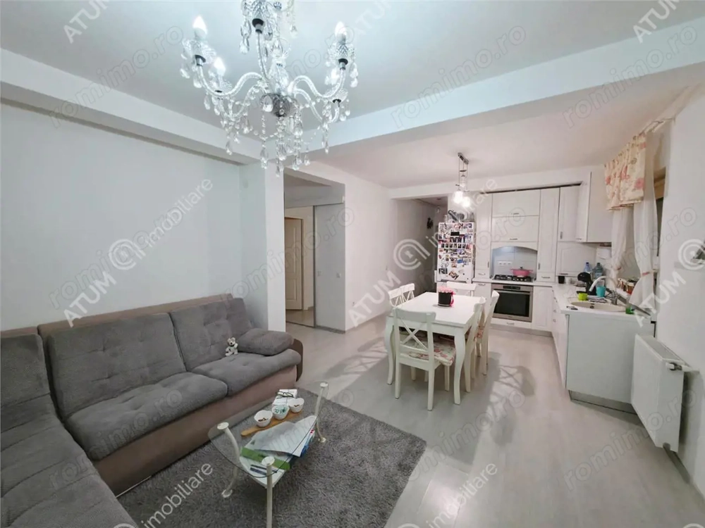 Apartament cu 3 camere si gradina de 74 mp in zona Selimbar din Sibiu