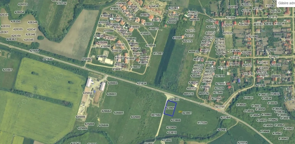 Vanzare | Teren industrial | 2385 MP | Apa Curent Canal | Mosnita Noua