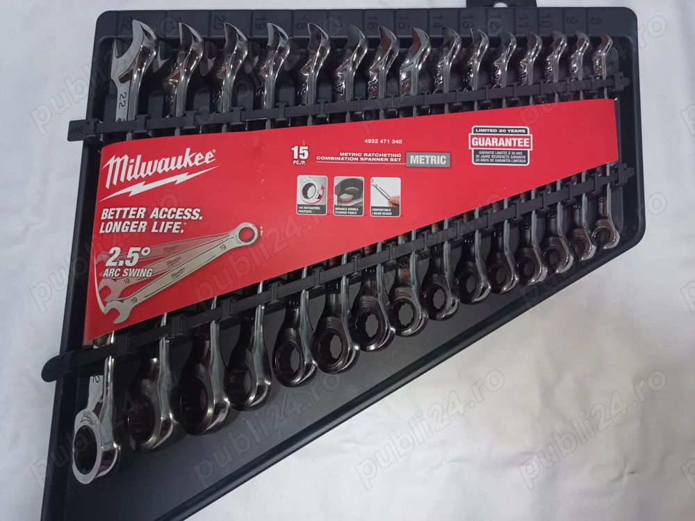 Set chei fixe si clichet milwaukee 