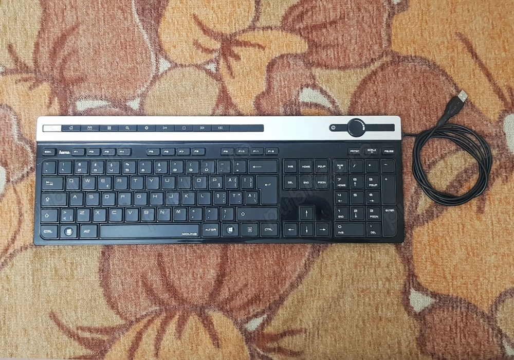 Tastatura QWERTY limba Romana cu mufa USB