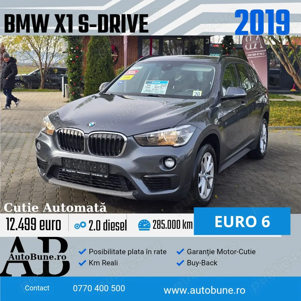  BMW X1 sDrive 2.0 D 150 CP