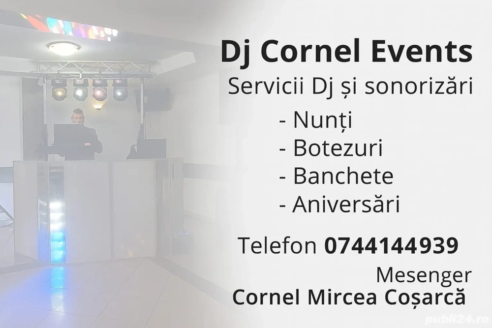 Dj Cornel Events Satu Mare Nunți , Botezuri , Logodne 