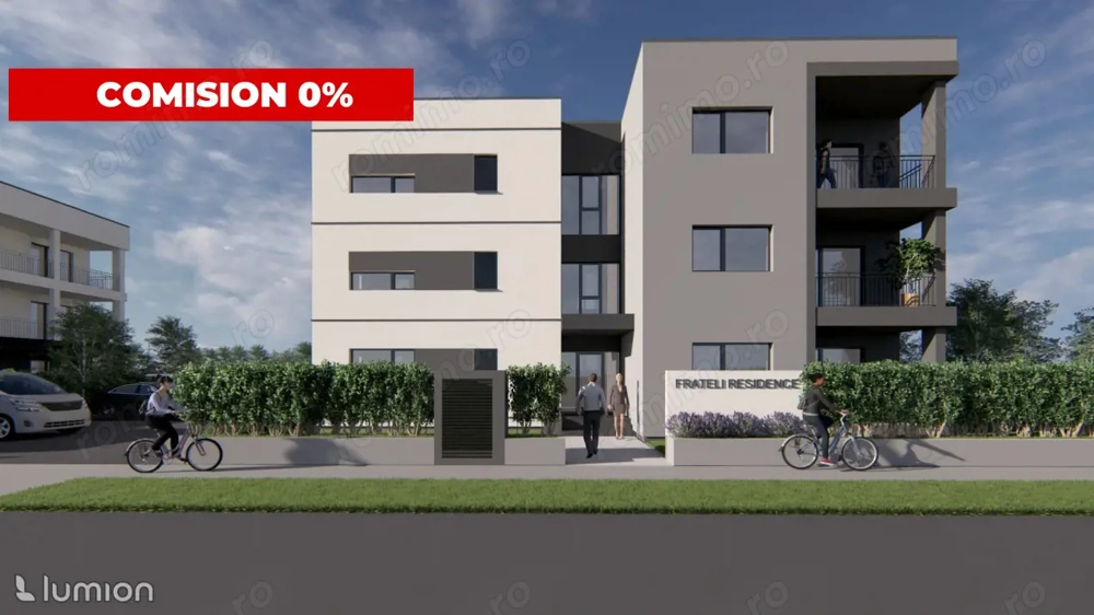 Direct dezvoltator Apartament cu 2 camere + Gradina 100mp - Bucovat