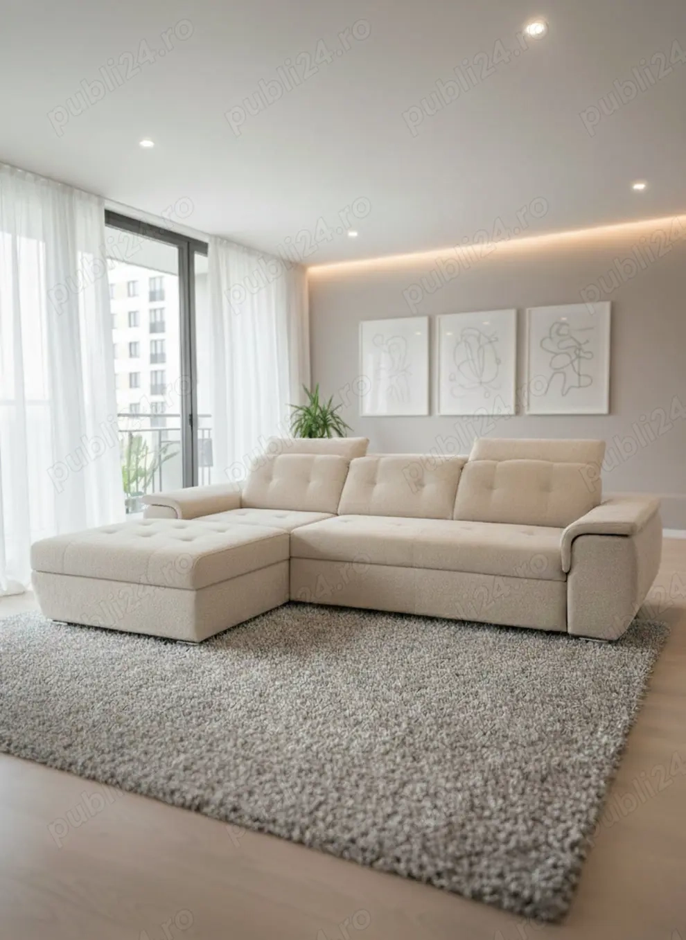 Canapea colțar extensibil Valecia clasic la preț redus