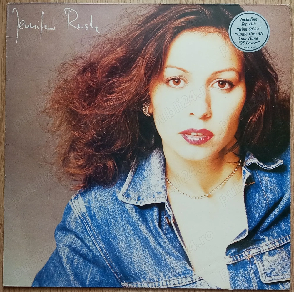 disc vinil LP Jennifer Rush - Jennifer Rush (1985) repress