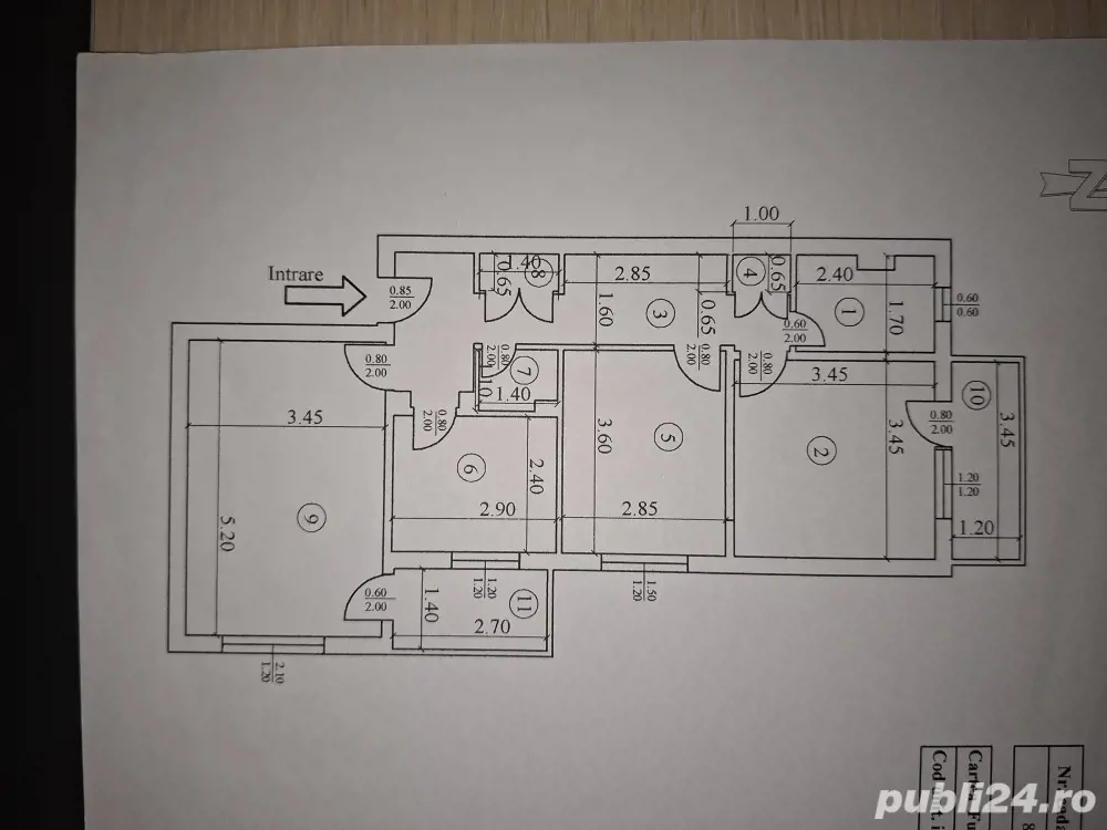 apartament de vanzare 