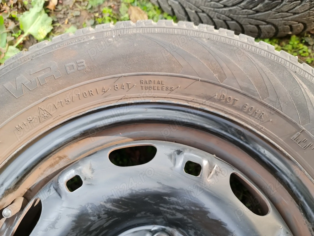 Patru jante 5Jx14 ET 35 175/70 R14