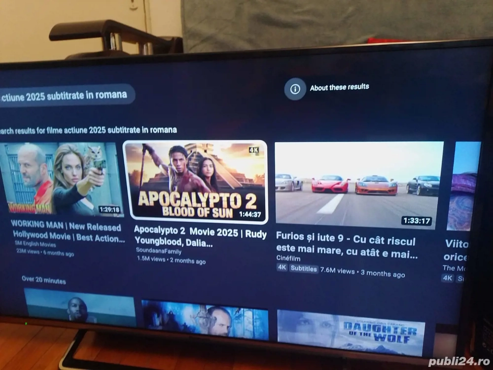 Smart tv 102cm defect