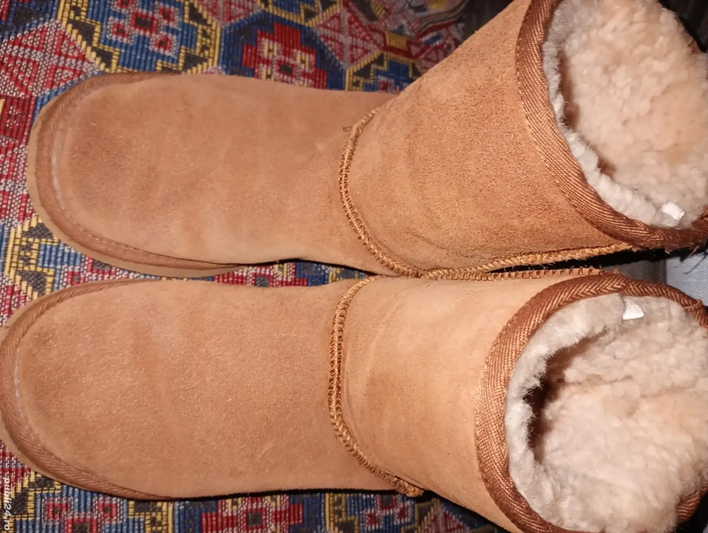 Cizmulițe damă îmblănite (mocasini)