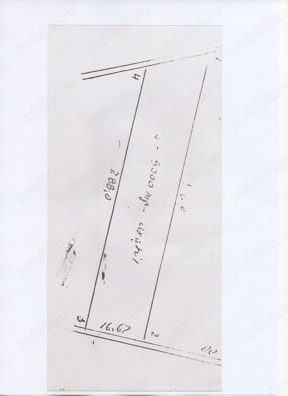 Teren extravilan de vânzare   Galați   Hotar Smârdan