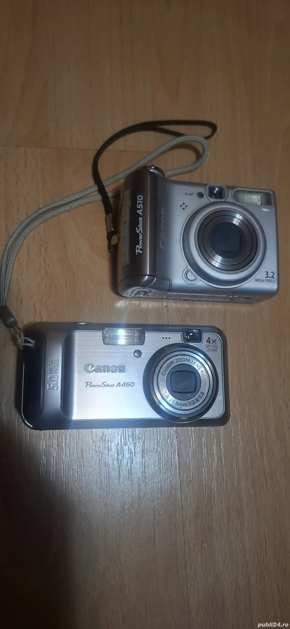 2Canon A460 + Canon A510