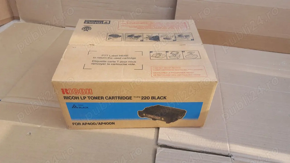 Toner laser RICOH 4 riginal - NOU! SIGILAT!