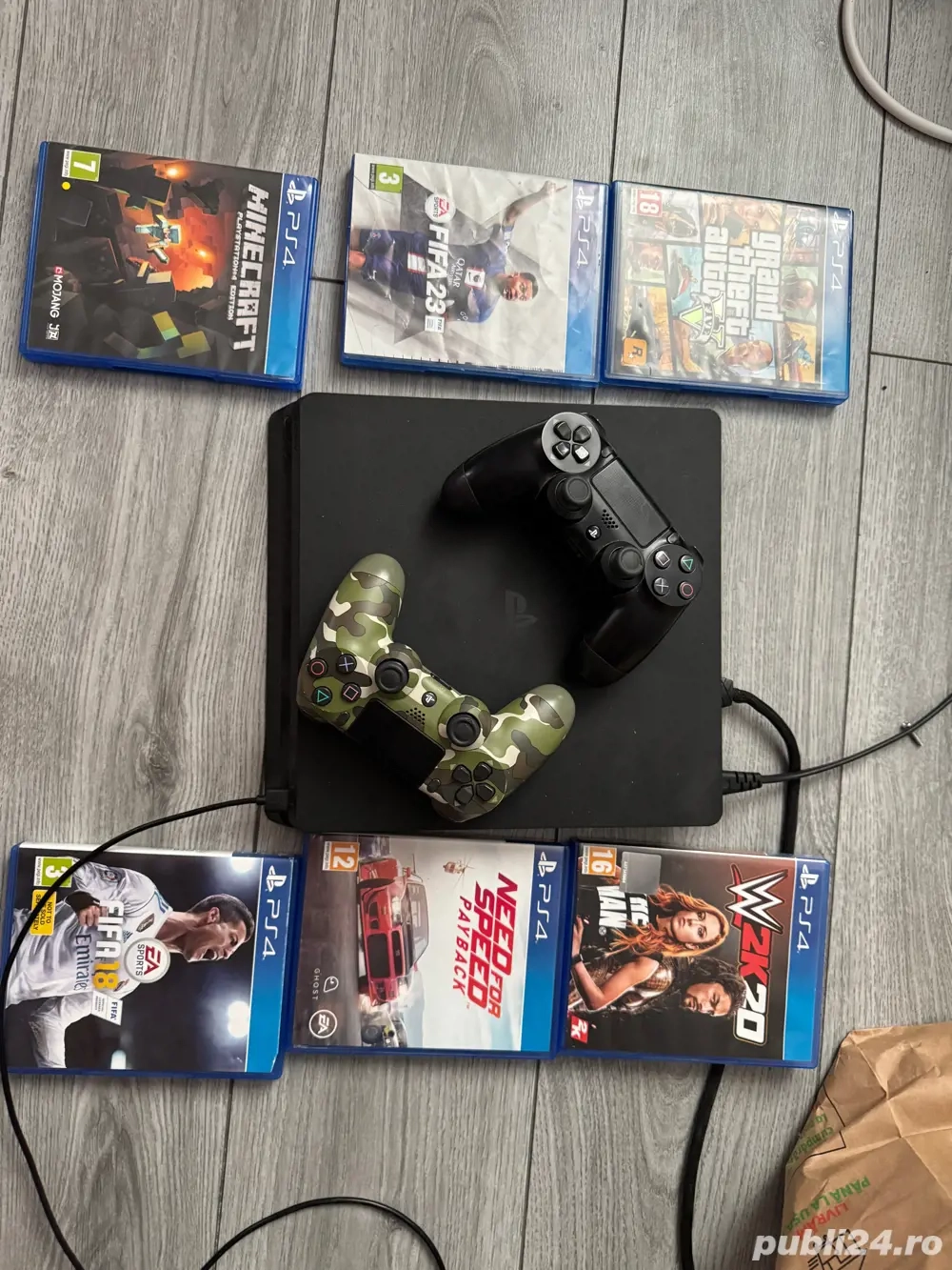 Vand Ps4 Slim 500GB in stare perfecta de functionare !