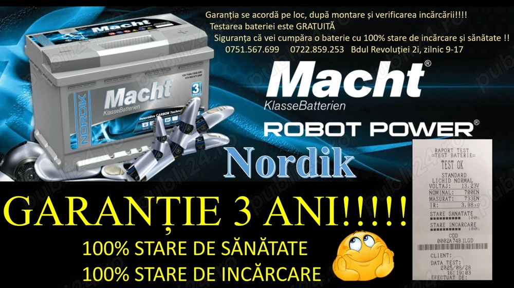 Oferta toamnei la bateriile MACHT