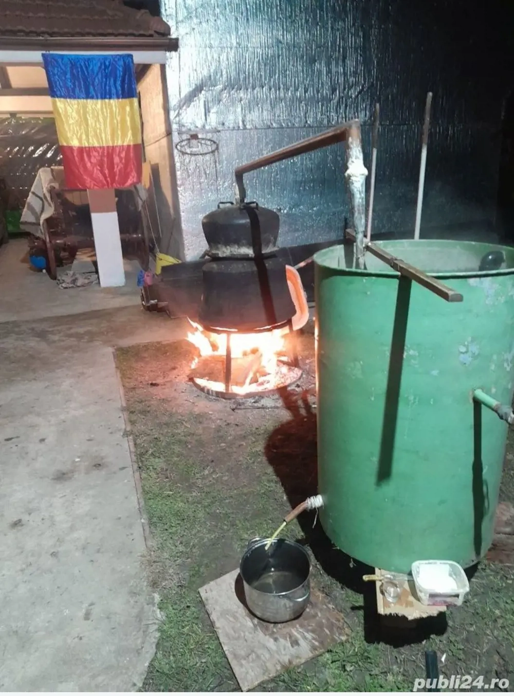 Vand cazan cupru pentru tuică instalatie completa