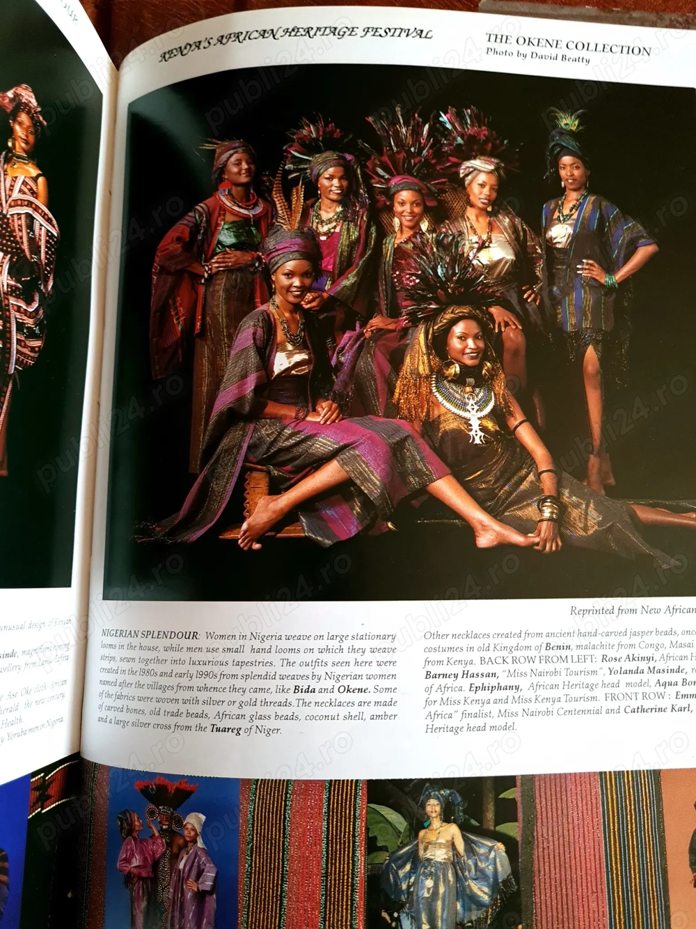 Semnat Alan Donovan,  My Journey Through African Heritage , album excepțional