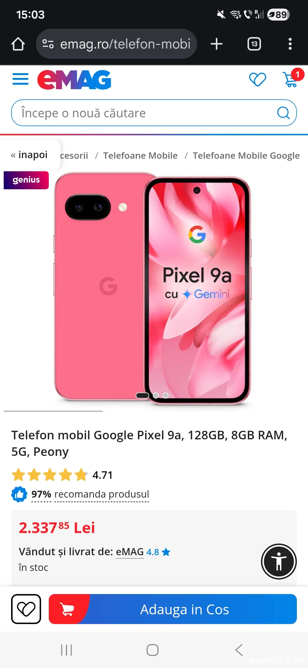 gogle pixel9a
