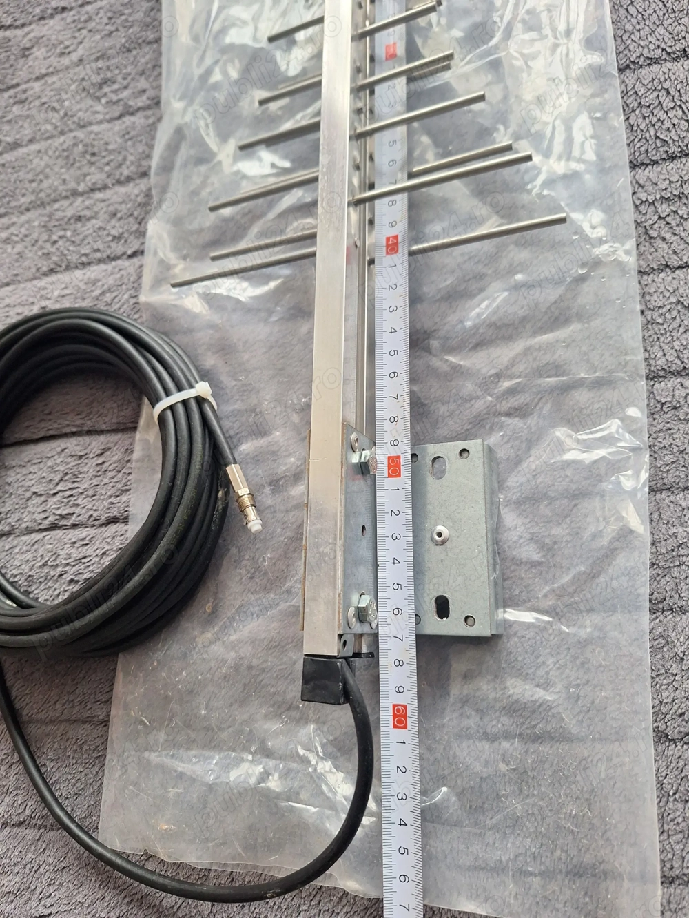 Antena Yagi GSM dubla 12dBi cablu 10m directionala