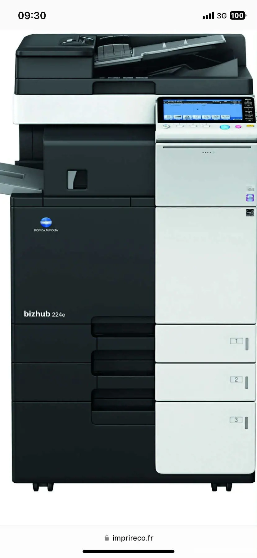 imprimanta Konica Minolta Bizhub 224e