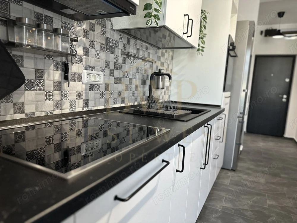 Apartament 1 camera, tip studio, Giroc la asfalt