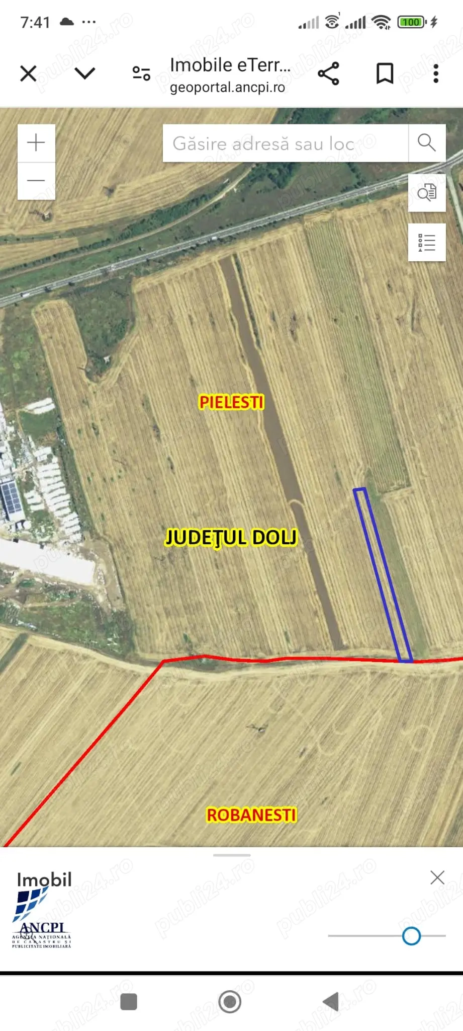 Vand teren Pielesti intravilan 5000mp