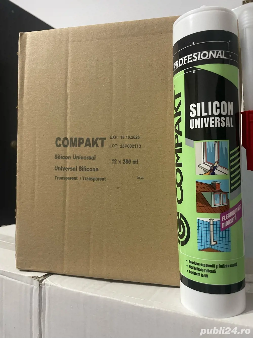 Silicon Universal Transparent 