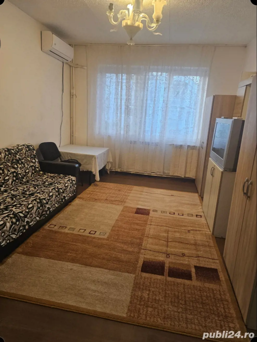 Gara - 2 camere mobilat,  gaze.