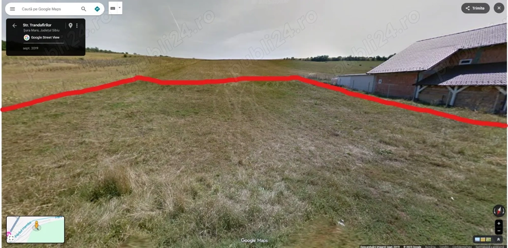 Vand teren in Sura Mare