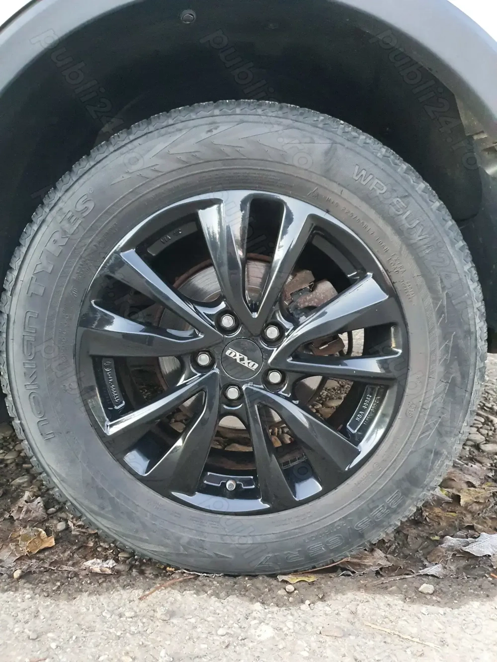 Jante OXXO Oberon 7.0Jx17" 5x114.3 ET 39 cu anvelope Nokian All Season