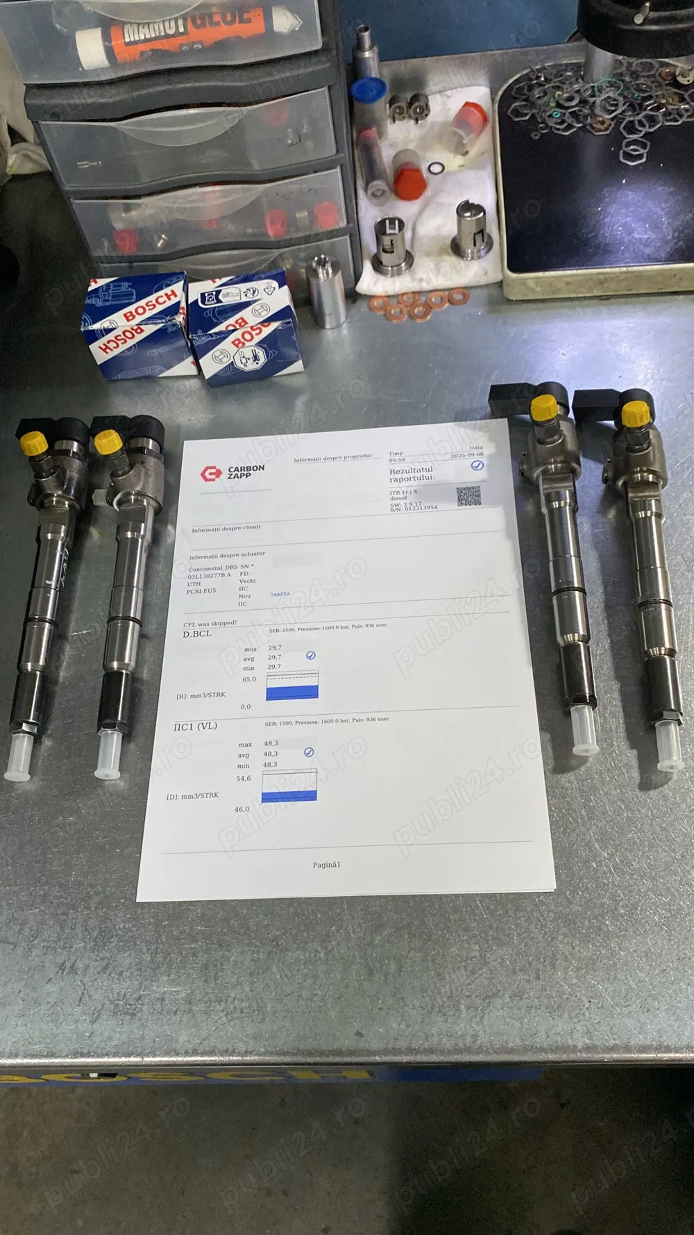 Injectoare / Reconditionare Injectoare 1.6 TDI CAYC, CAYB, Vw, Audi