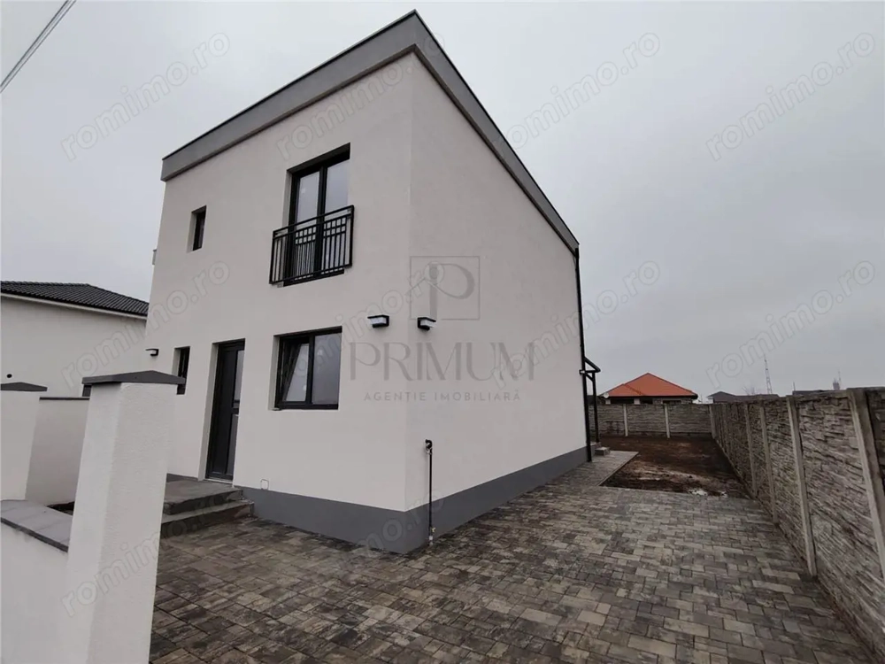 Duplex modern  - asfalt - toate utilitatile - alegere finisaje