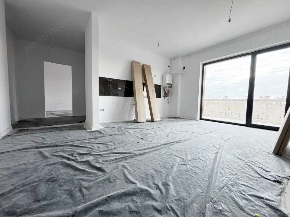 Apartament 2 camere, decomandat, 53mp utili +16mp balcon-Torontalului