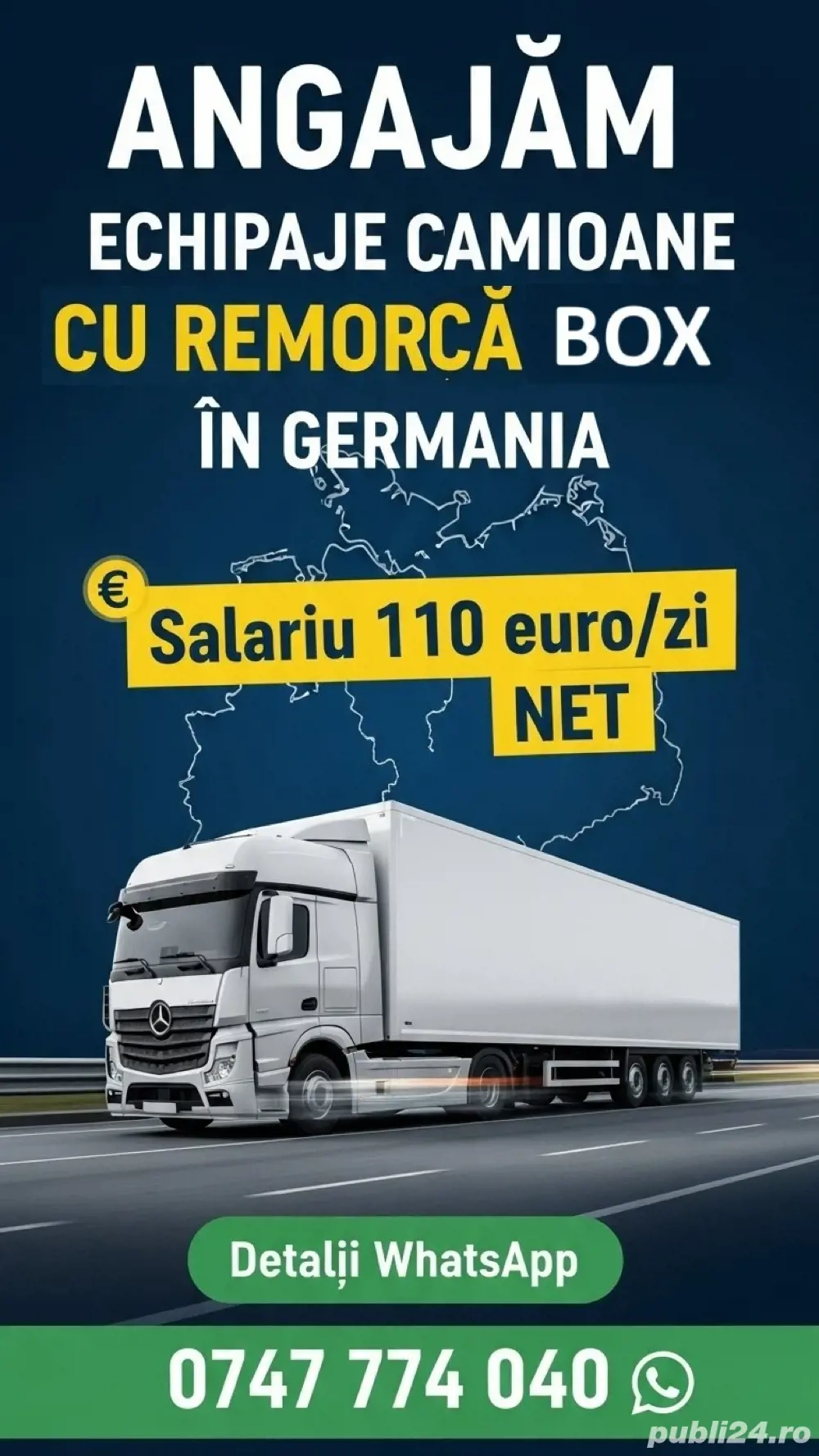 Angajez Sofer Tir Comunitate 