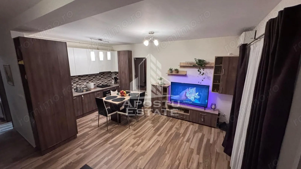 Apartament cu 2 camere, open space, in Giroc