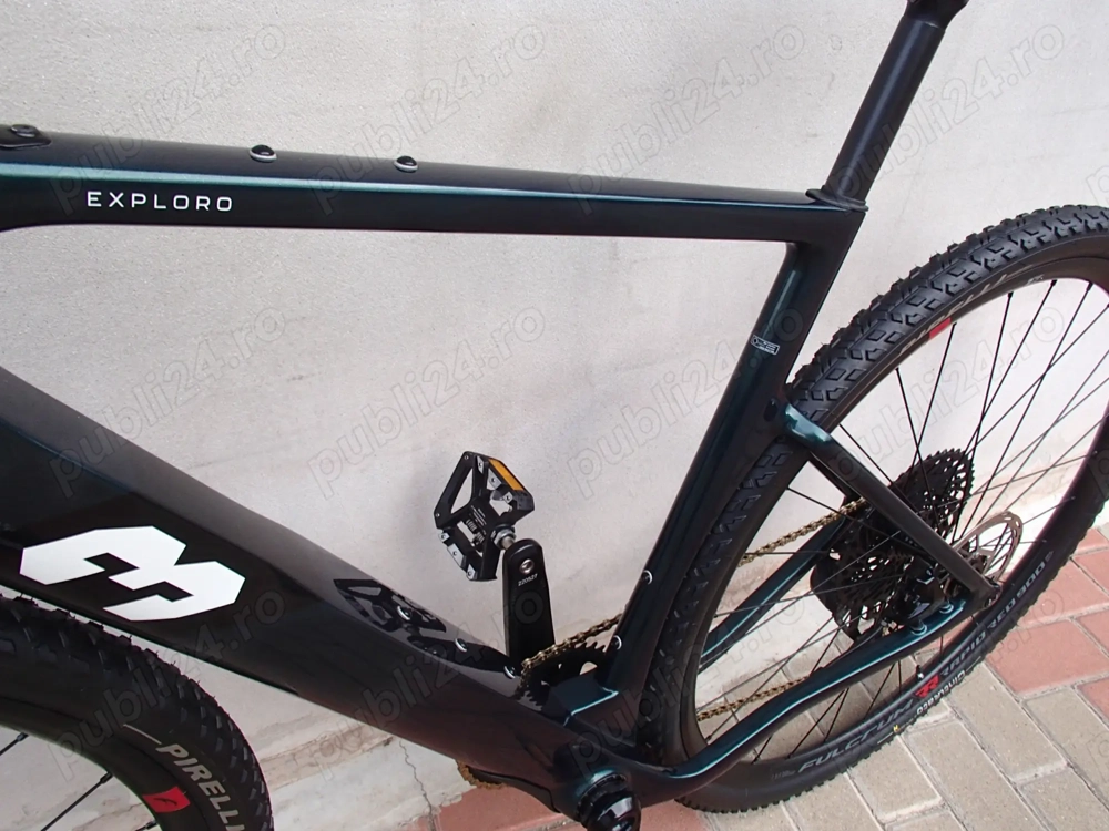 Bicicleta Gravel Full Carbon- Sram XX1 Eagle AXS- Schimbator Electric